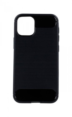 TopQ iPhone 12 Pro Max silicone black 53643 - Phone Cover - Main image