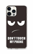 TopQ iPhone 12 Pro Max silicone Don't Touch 53590 - Phone Cover