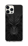 TopQ iPhone 12 Pro Max Silicone Black Wolf 53585 - Phone Cover