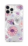 TopQ iPhone 12 Pro Max Silicone Flowers 53584 - Phone Cover