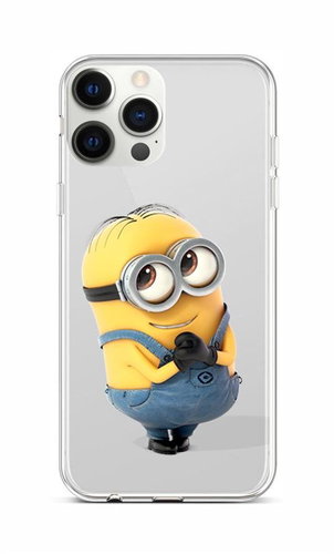 TopQ iPhone 12 Pro Max silicone Minion 53582 - Phone Cover - Main image
