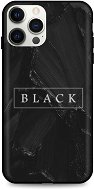 TopQ LUXURY iPhone 12 Pro Max Hard Black 53574 - Phone Cover