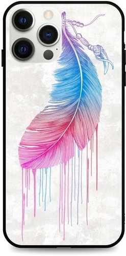 TopQ LUXURY iPhone 12 Pro Max Hard Feather 53570 - Phone Cover - Main image