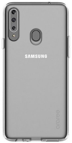 Araree Samsung A20s silicone transparent 53691 - Phone Cover - Main image