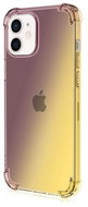 TopQ iPhone 12 mini silicone Shock rainbow purple-yellow 53733 - Phone Cover