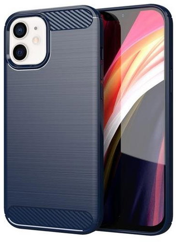 TopQ iPhone 12 mini silicone blue 53729 - Phone Cover - Main image