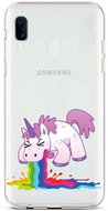 TopQ Samsung A20e silicone Rainbow Splash 42563 - Phone Cover