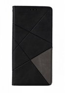 TopQ for Samsung A21s booklet Geometric black 53960 - Phone Case