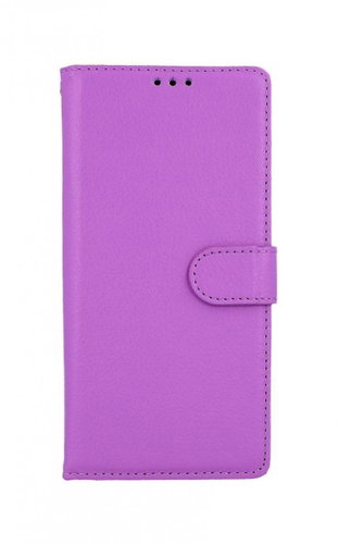 TopQ Xiaomi Redmi Note 9 Pro booklet purple with buckle 53954 - Phone Cover - Main image