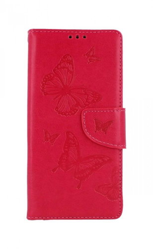 TopQ Xiaomi Redmi Note 9 Pro booklet Butterfly pink 53874 - Phone Case - Main image