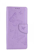 TopQ Xiaomi Redmi Note 9 Pro booklet Butterfly purple 53870 - Phone Case