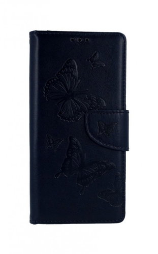 TopQ Samsung A21s booklet Butterfly blue dark 53925 - Phone Case - Main image
