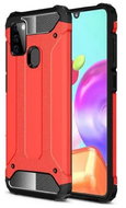 TopQ Samsung A21s Panzer red 54055 - Phone Cover