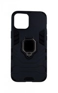 TopQ iPhone 12 Pro Max durable black with ring 53688 - Phone Cover