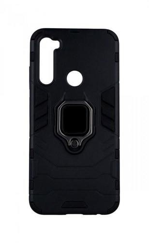 TopQ Xiaomi Redmi Note 8T durable black with ring 53674 - Phone Cover - Main image