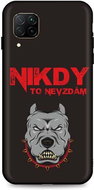 TopQ Huawei P40 Lite silicone Never give up 54274 - Phone Cover