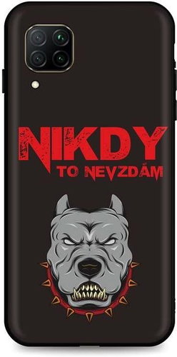 TopQ Huawei P40 Lite silicone Never give up 54274 - Phone Cover - Main image
