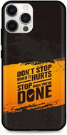 TopQ iPhone 12 Pro silicone Don´t Stop 54255 - Phone Cover