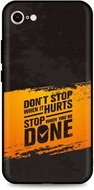 TopQ iPhone SE 2020 silicone Don´t Stop 54231 - Phone Cover