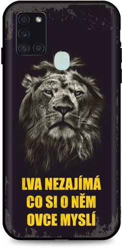 TopQ Samsung A21s silicone Lion 54191 - Phone Cover - Main image