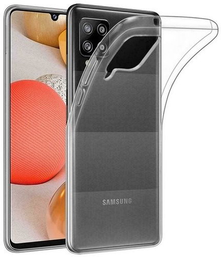 TopQ Samsung A42 silicone transparent ultrathin 0.5 mm 54746 - Phone Case - Main image