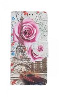 TopQ iPhone SE 2020 booklet Blooming Paris 54677 - Phone Case