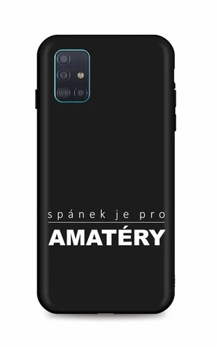 TopQ Samsung A51 silicone No sleep 54455 - Phone Cover - Main image