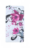 TopQ Samsung A21s booklet Floral drawing 54319 - Phone Case