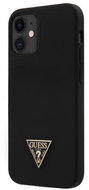 Guess iPhone 12 mini Triangle Logo black GUHCP12SLSTMBK 54822 - Phone Cover