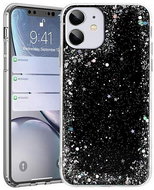 TopQ iPhone 12 hard Brilliant Black 54835 - Phone Cover