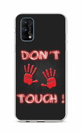 TopQ Realme 7 Pro Silicone Don't Touch Red 55050 - Phone Cover