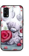 TopQ Realme 7 Pro Silicone Teddy Bear 54987 - Phone Cover