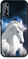 TopQ Realme 7 silicone White Horse 54967 - Phone Cover