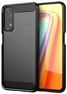Forcell Realme 7 silicone black 54892 - Phone Cover