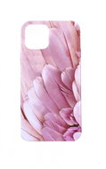 TopQ iPhone 12 silicone Feather Pink 54846 - Phone Cover