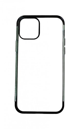 TopQ Frame iPhone 12 silicone black 54794 - Phone Cover - Main image