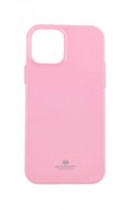 Mercury iPhone 12 Silicone Light Pink 55386 - Phone Cover