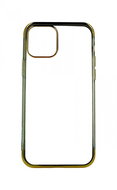 Forcell Frame iPhone 12 Pro silicone gold 55500 - Phone Cover