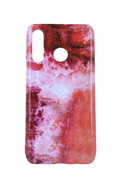 TopQ Huawei P30 Lite silicone Marble Red 55492 - Phone Cover