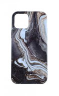 TopQ iPhone 12 Pro Silicone Marble White-Brown 55490 - Phone Cover