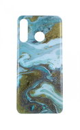 TopQ Huawei P30 Lite silicone Marble Glitter mint 55521 - Phone Cover