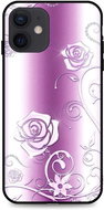 TopQ iPhone 12 silicone Abstract Roses 55103 - Phone Cover