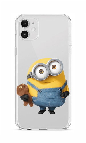 TopQ iPhone 12 silicone Minion Kid 55327 - Phone Cover - Main image