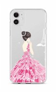 TopQ iPhone 12 silikón Pink Princess 55326 - Kryt na mobil