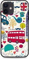 TopQ iPhone 12 3D silicone London 55249 - Phone Cover