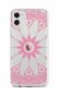 TopQ iPhone 12 silicone Pink Mandala 55328 - Phone Cover