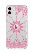 TopQ iPhone 12 silikon Pink Mandala 55328 - Kryt na mobil