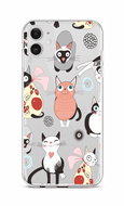 TopQ iPhone 12 silicone Cats 2 55313 - Phone Cover