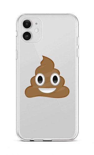 TopQ iPhone 12 silicone Poo 55312 - Phone Cover - Main image