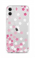 TopQ iPhone 12 silicone Pink Blossom 55308 - Phone Cover